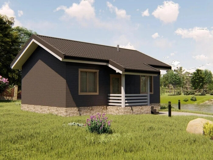 Каркасный дом НЕСТ