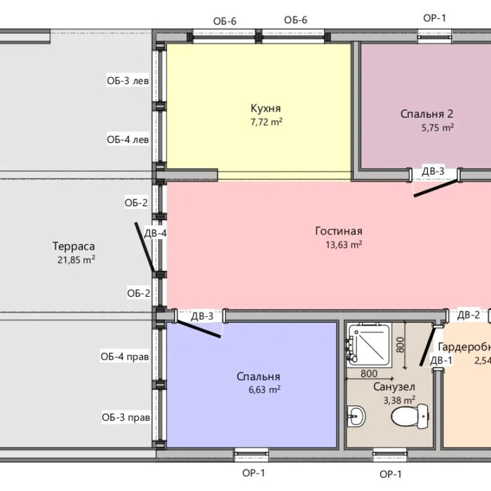 Каркасный дом АТРИУМ