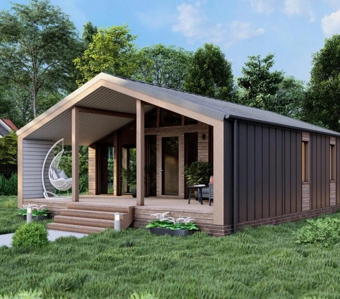 Каркасный дом АТРИУМ