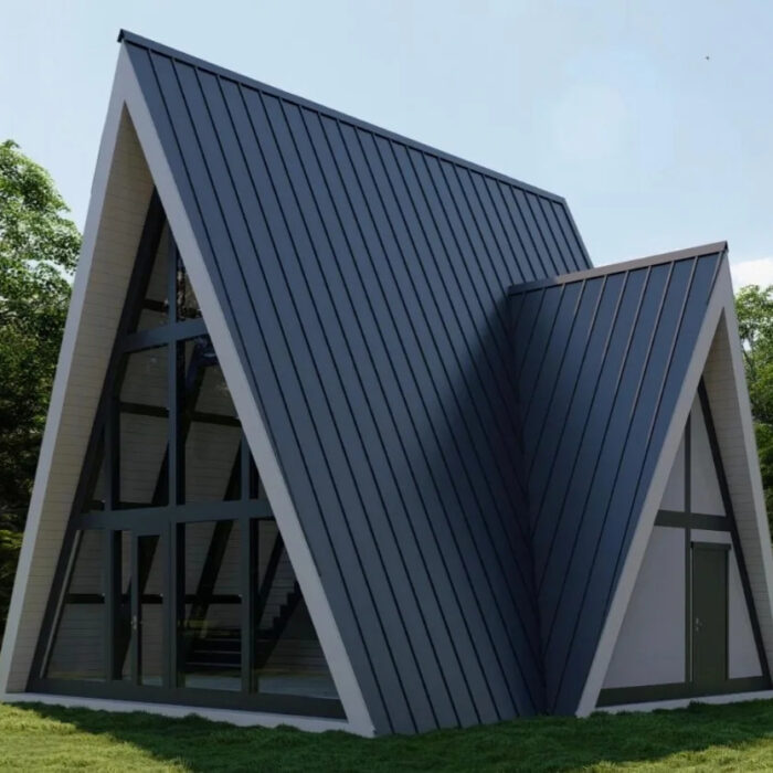 Каркасный дом с сауной ПИРАМИДА