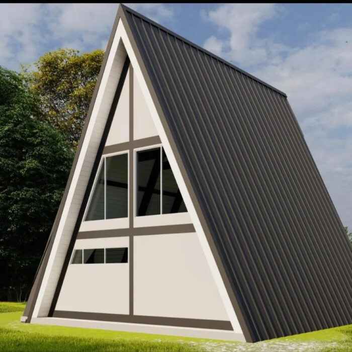 Каркасный дом с сауной ПИРАМИДА