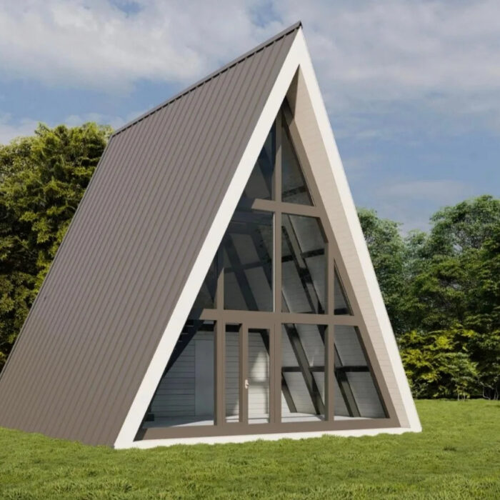 Каркасный дом с сауной ПИРАМИДА