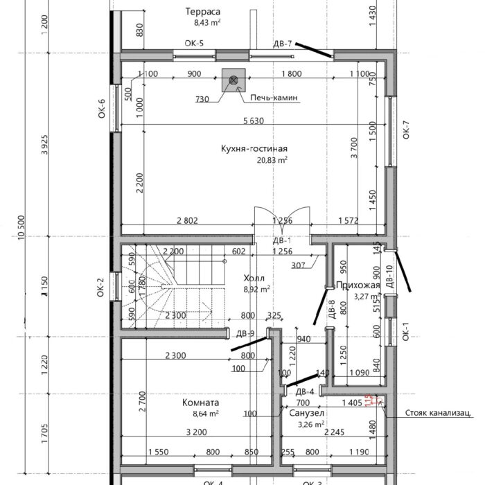 Каркасный дом ВОЗДУХ