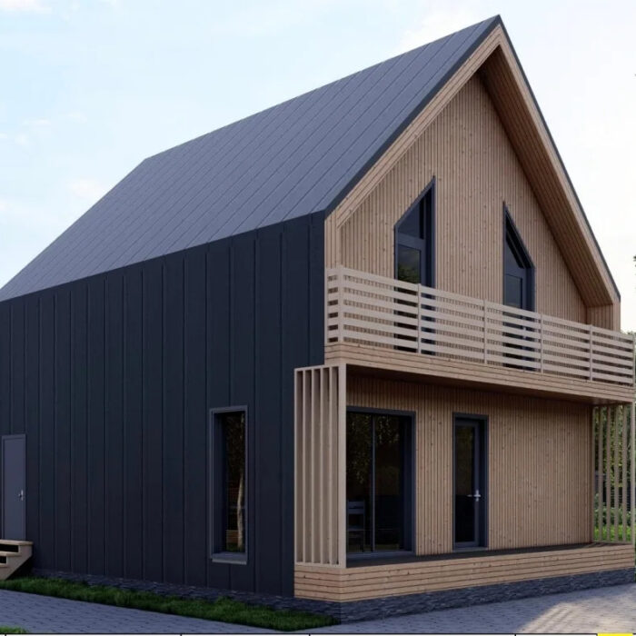 Каркасный дом БРИЗ