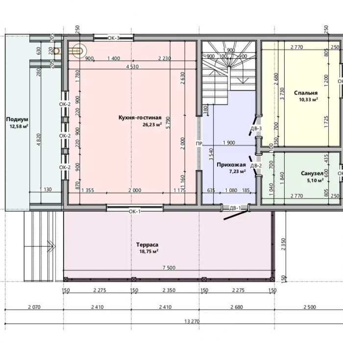 Каркасный дом ОАЗИС