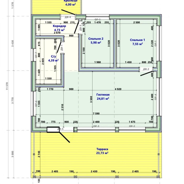 Каркасный дом СВЕТЛЫЙ
