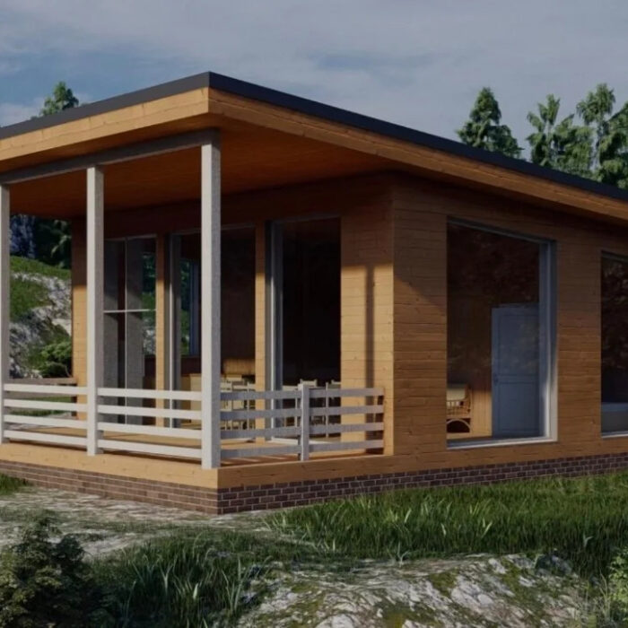 Каркасный дом СВЕТЛЫЙ