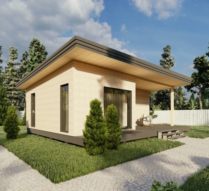 Каркасный дом БЕРЕГ