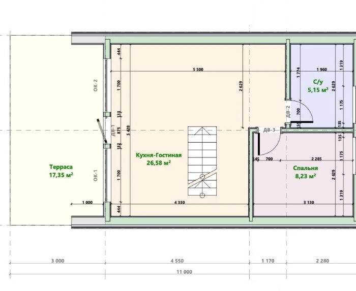 Каркасный дом ТЕНЬ
