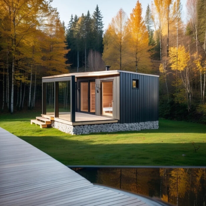 Модульная баня СИЯНИЕ